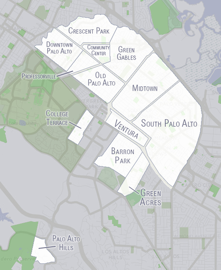 Palo Alto Neighborhoods